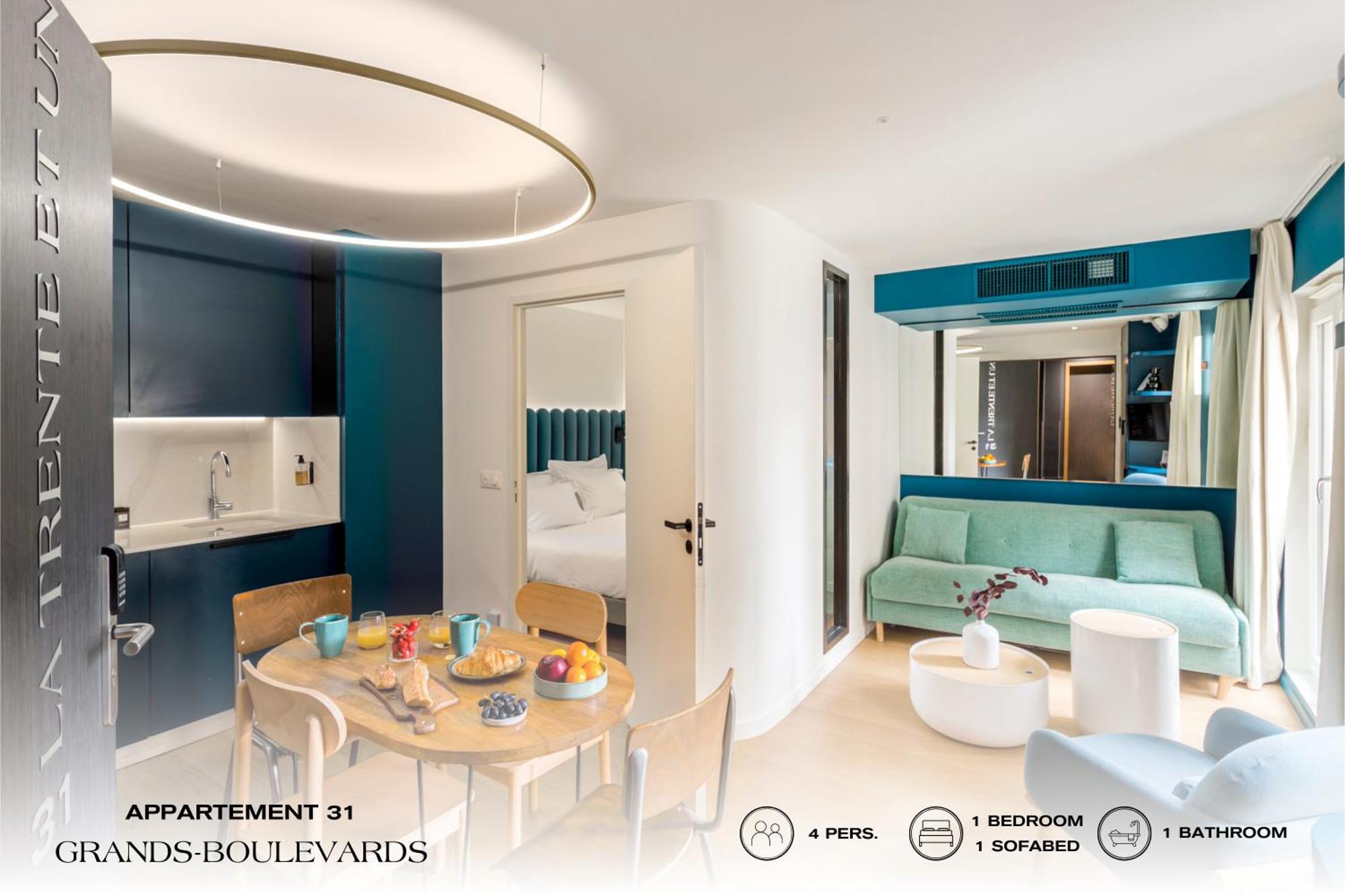 Appartement Beauquartier - Grands Boulevards Paris