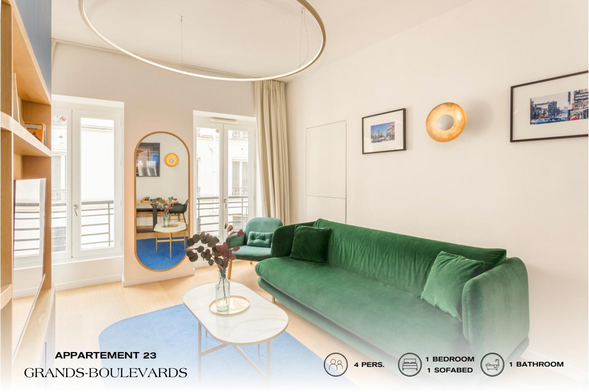 Appartement Beauquartier - Grands Boulevards